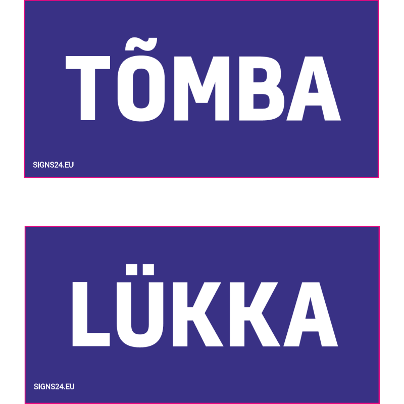 Märk Tõmba / Lükka