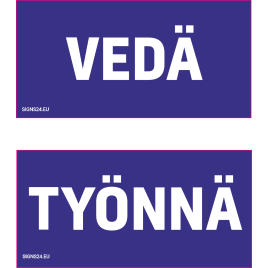Kyltti Älä käytä hissiä tulipalon sattuessa