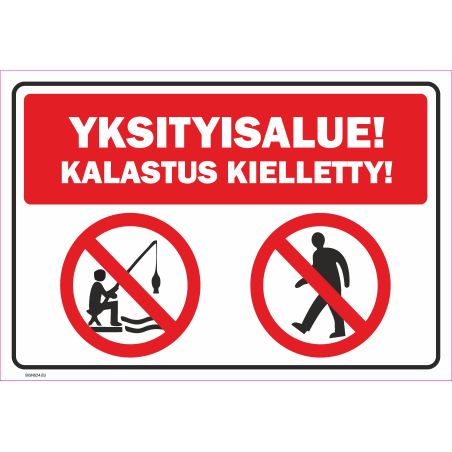 Yksityisalue kyltti