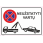 Ženklas Neužstatyti vartų